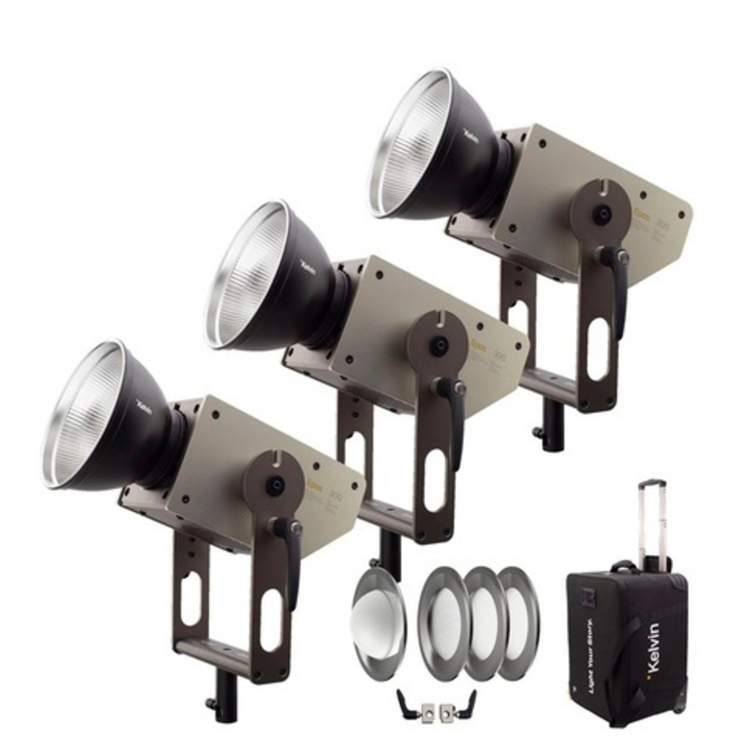 Kelvin EPOS 300 3-Light Kit