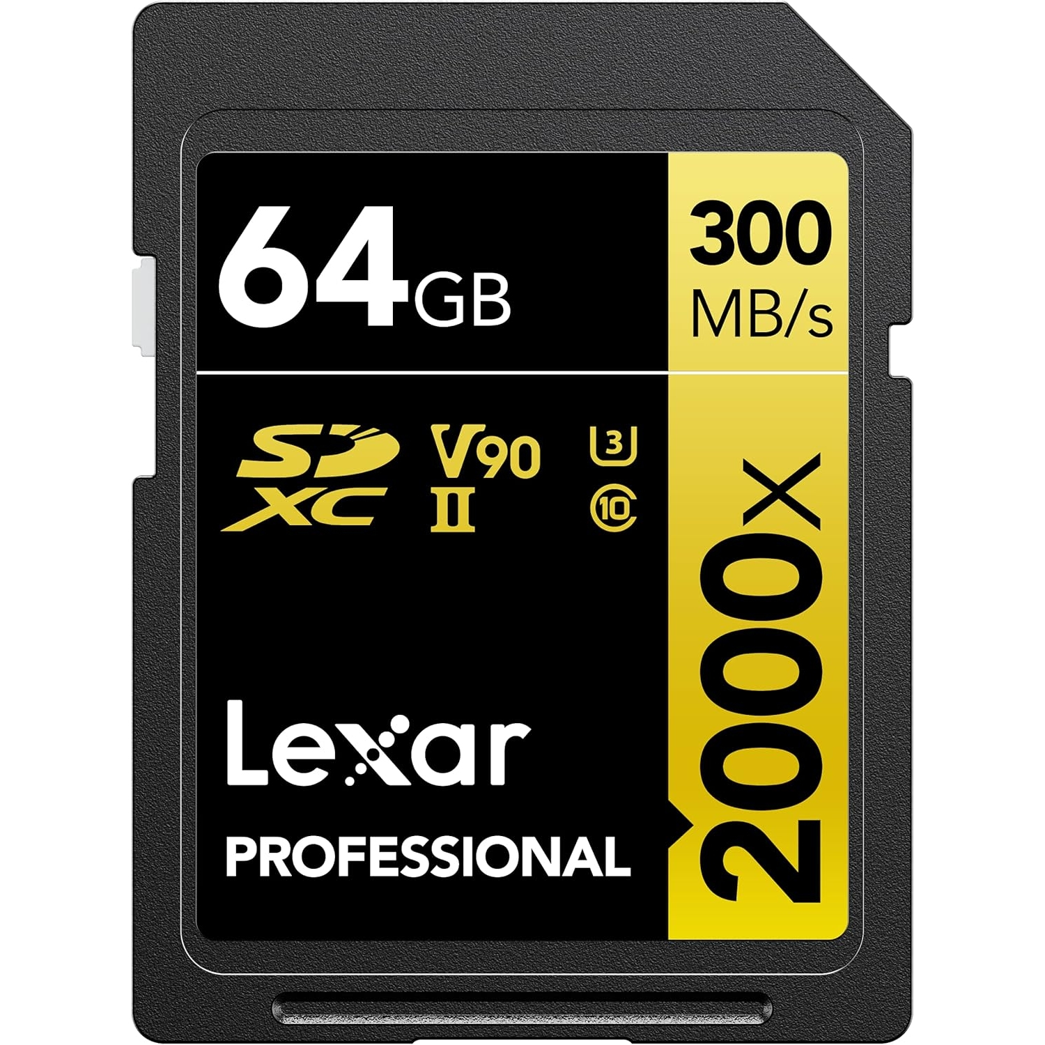 Lexar GOLD Serie 64GB Professional 2000x SDXC UHS-II