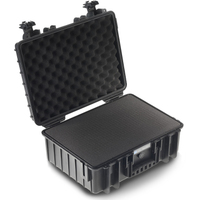 B&W Outdoor Case Type 5000 Schwarz mit Schaumstoffeinsatz
