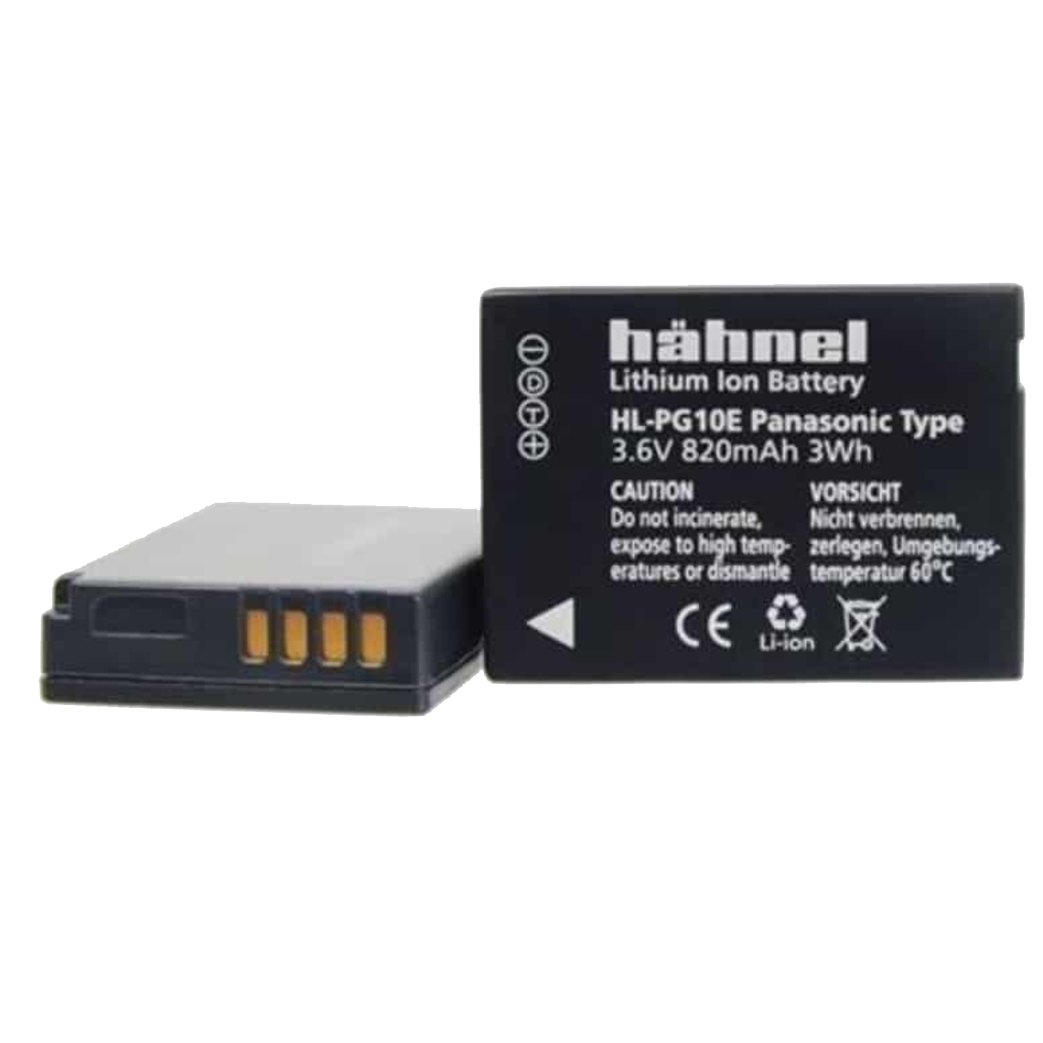 Hähnel Akku HL-PG10E für Panasonic