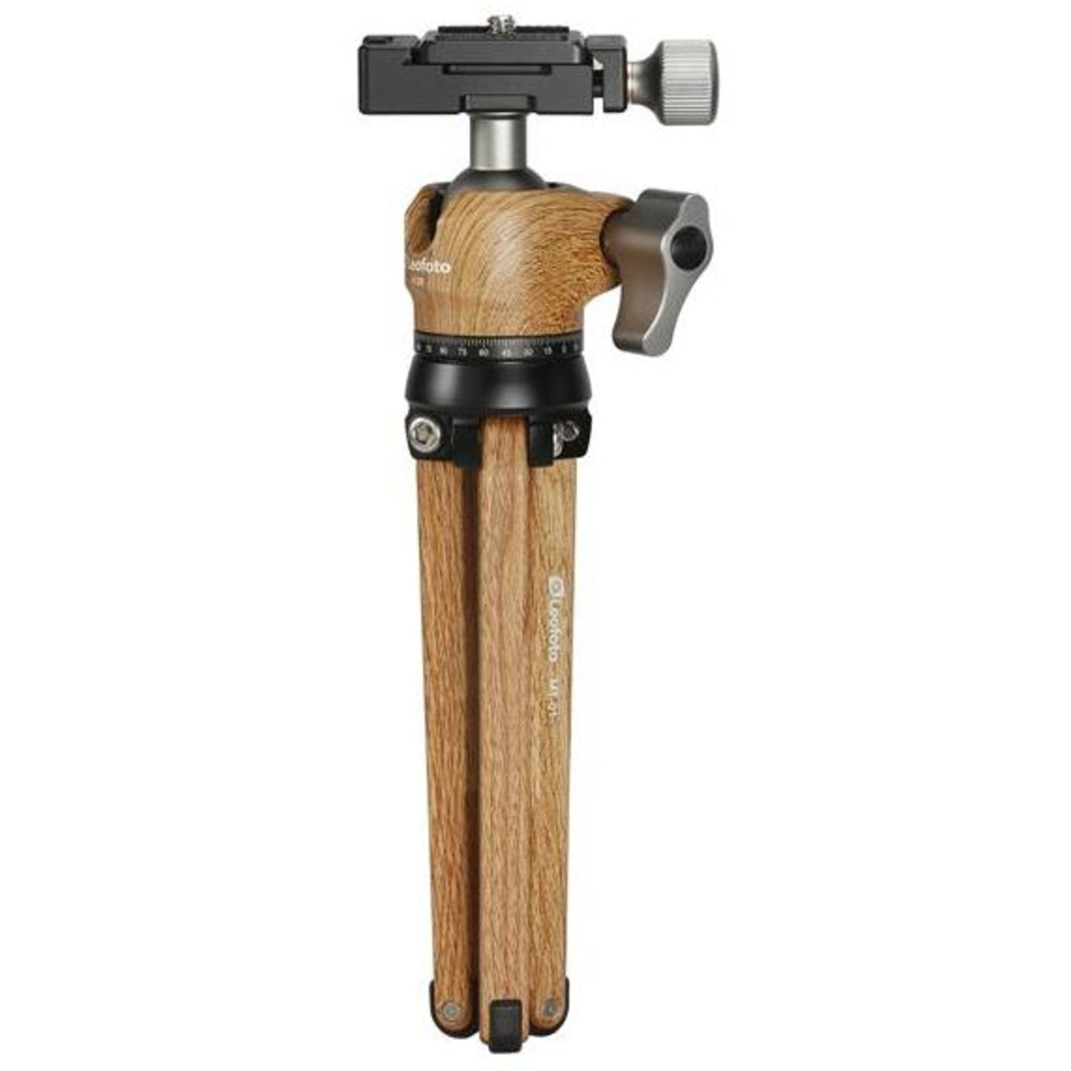 Leofoto Mini-Stativ MT-01 mit Kopf LH-25 Wood