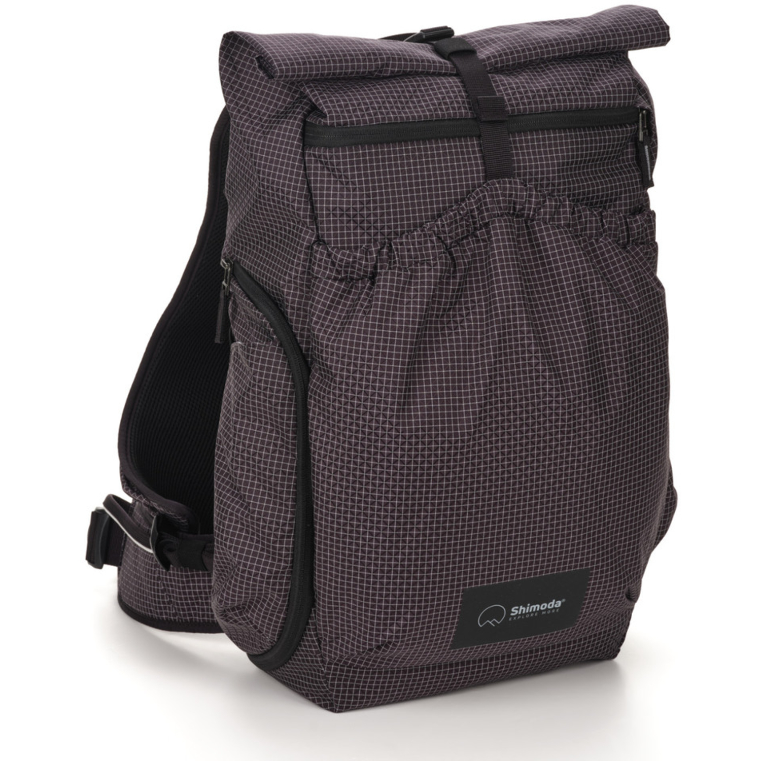 Shimoda Side Lite 22 Damenrucksack Schwarz/Weiß