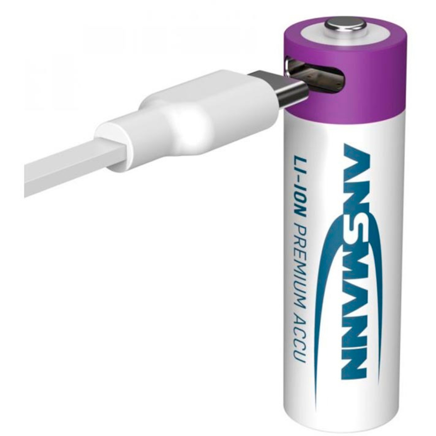 Ansmann Akku Typ 2000 USB-C AA Mignon Li-Ion 1,5V 4er Pack