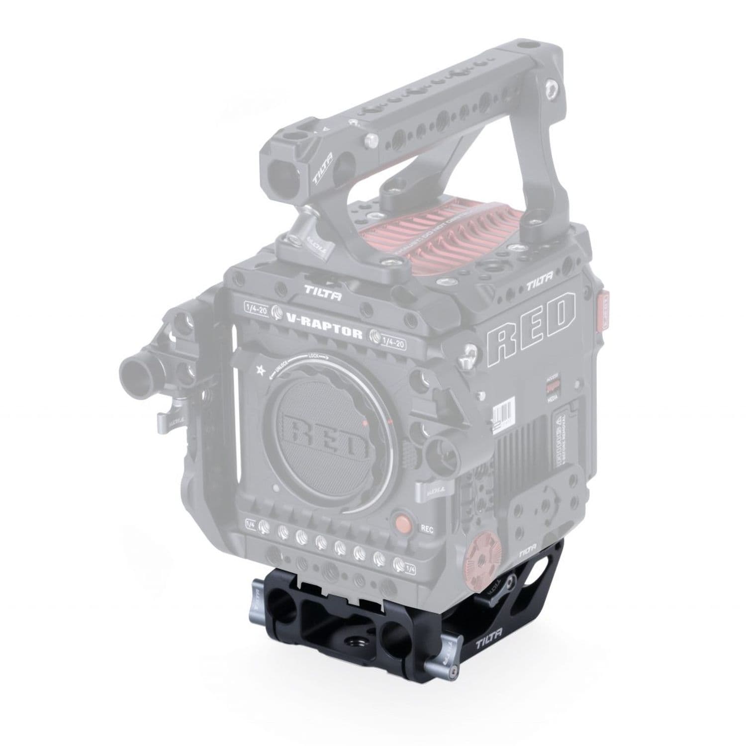 Tilta ESR-T08-BSP 15mm LWS Grundplatte für RED V-RAPTOR