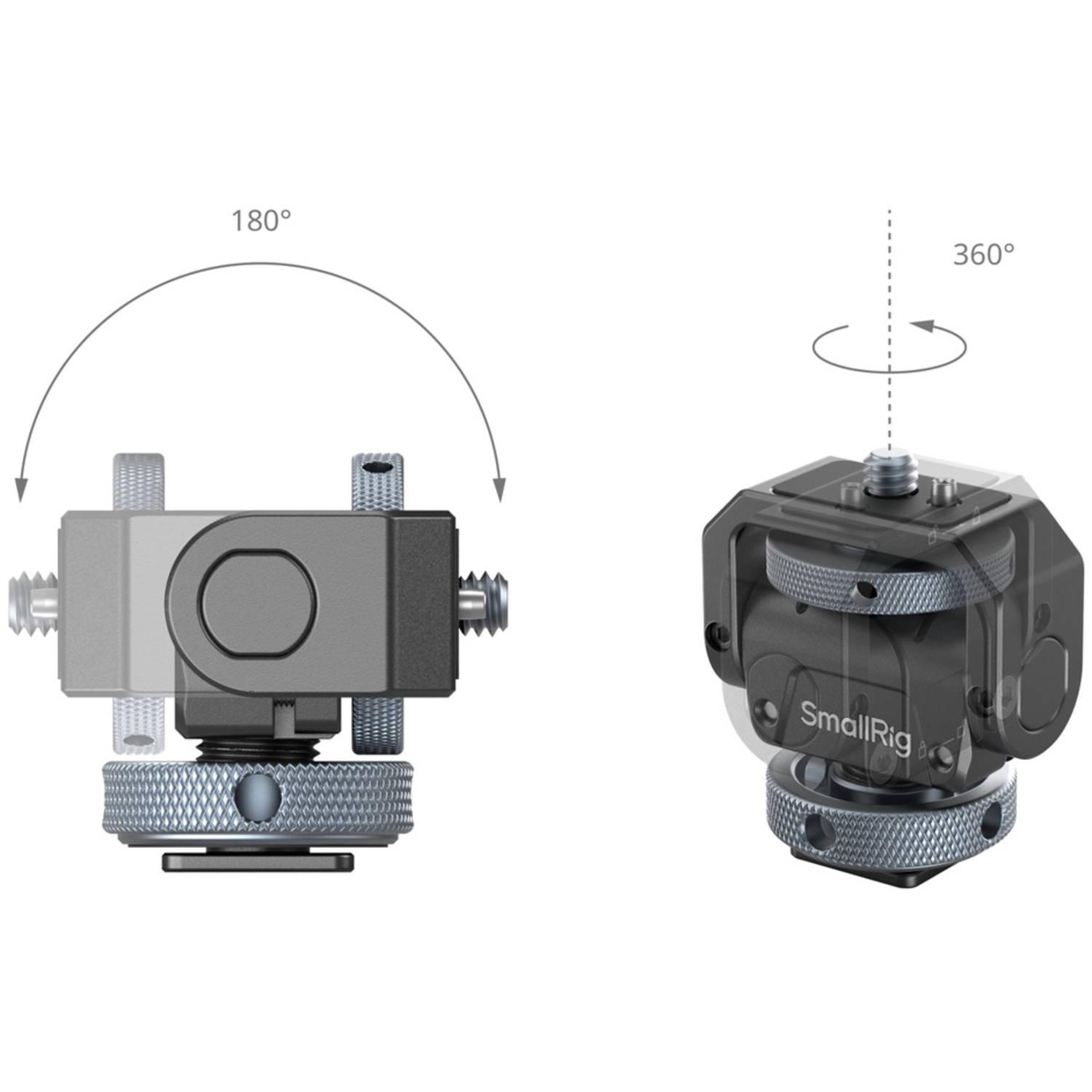 SmallRig Monitorhalterung mit Cold Shoe Mount 3809B