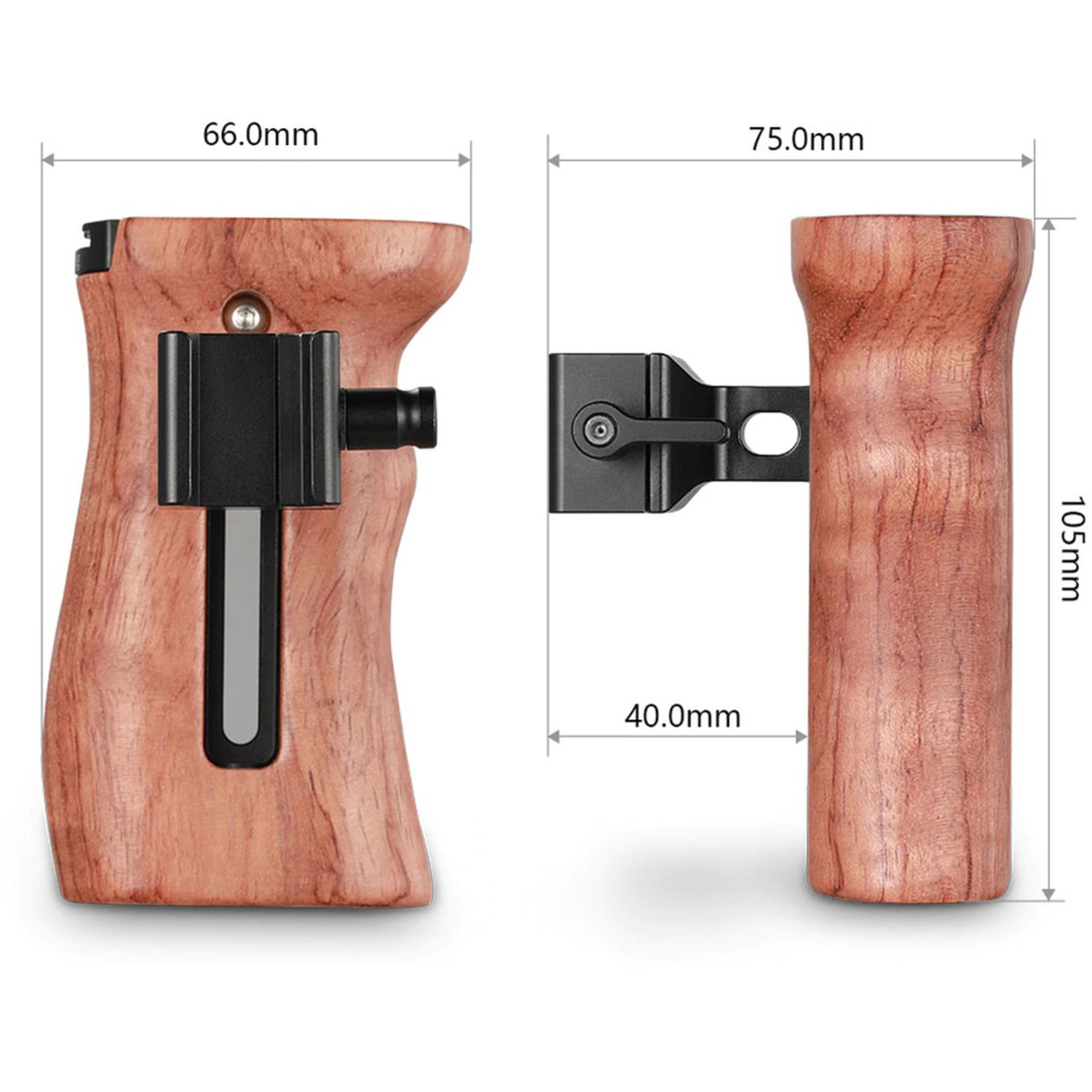 SmallRig Holzgriff mit Nato 2187 