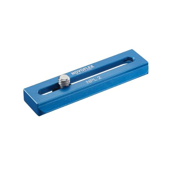 Novoflex Klemmplatte 70mm mit 1/4" - NATO