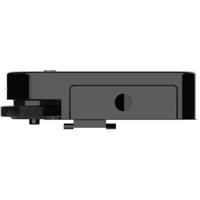 KEKS Belichtungsmesser M-Meter Messing schwarz lackiert