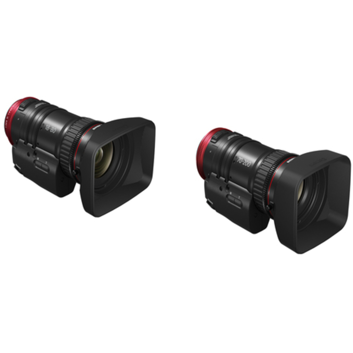 Canon CN-E 18-80mm T4.4 L IS Cine Servo und 70-200mm T4.4 L IS Cine-Servo Combo Kit