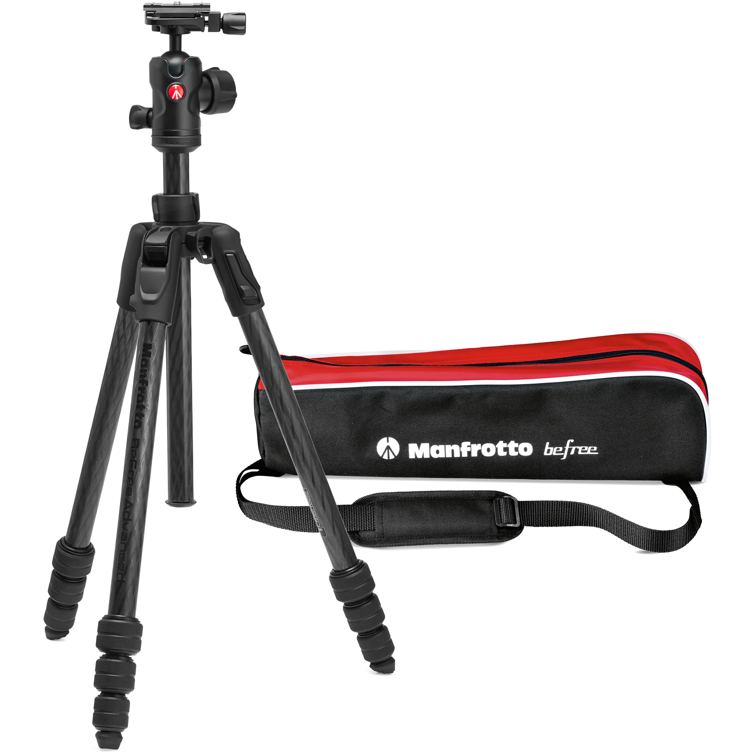Manfrotto Befree Advanced AS Twist Carbon-Stativ