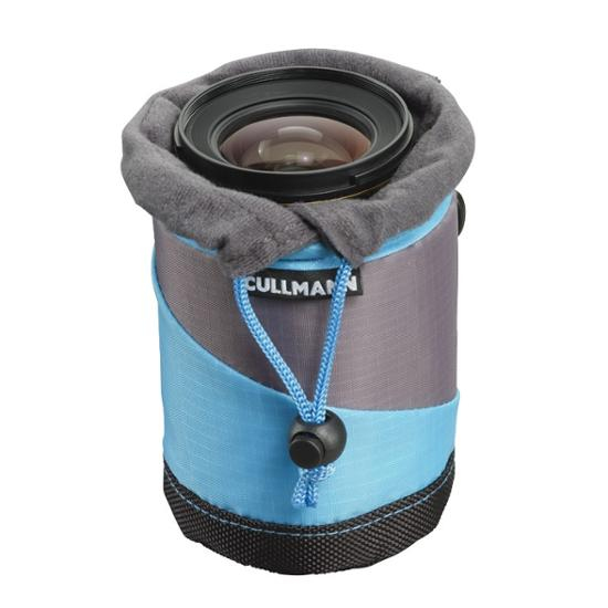 Cullmann LENS CONTAINER SMALL CYAN/GRAU