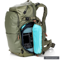 Shimoda Fotorucksack Explore v2 25 mit Mirrorless Core Unit S grün