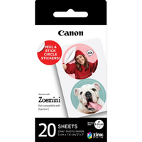 Canon ZINK Circle Sticker ZP-2030-2C-20 