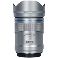 Sirui Sniper 33mm F1.2 APSC für Nikon Z-Mount silber