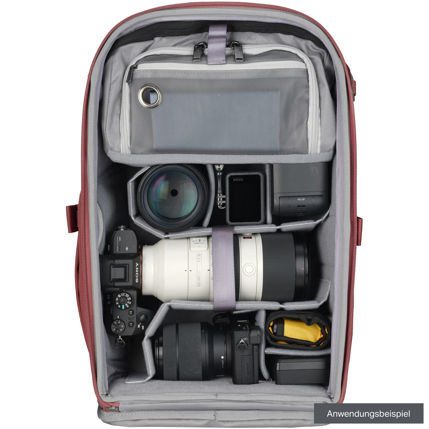 Vanguard VEO METRO B25L MG 25L burgunder