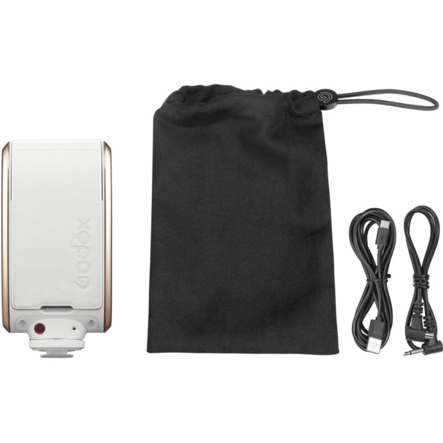 Godox Retro Kamerablitz Lux Senior weiß