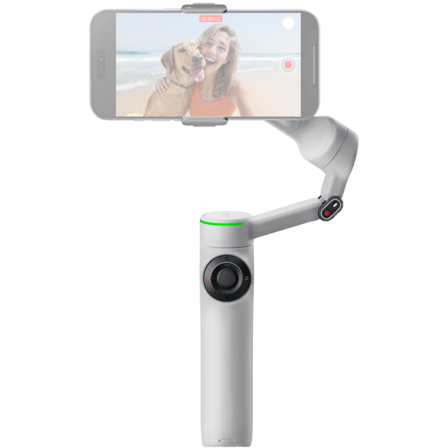 Insta360 Flow 2 Pro hellgrau