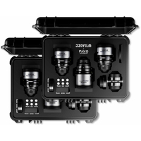 DZOFILM PAVO 2X ANAMORPHIC 6-Lens Kit 28/32/40/55/75/100mm T2.1/T2.4 Blue Coating Imperial für PL/EF-Mount