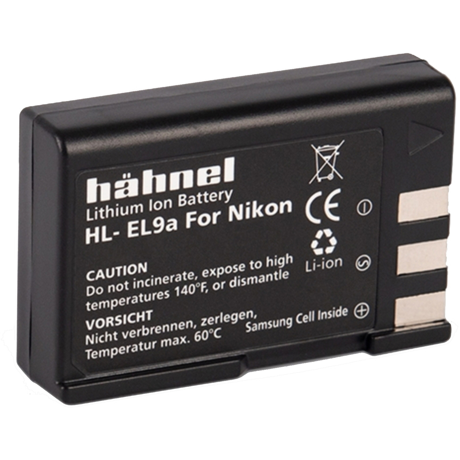 Hähnel Akku HL-EL9a für Nikon