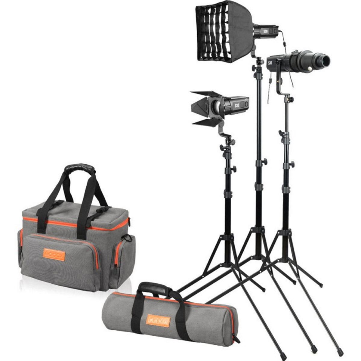Godox SA-D S30 Fokus-LED-Leuchten Kit