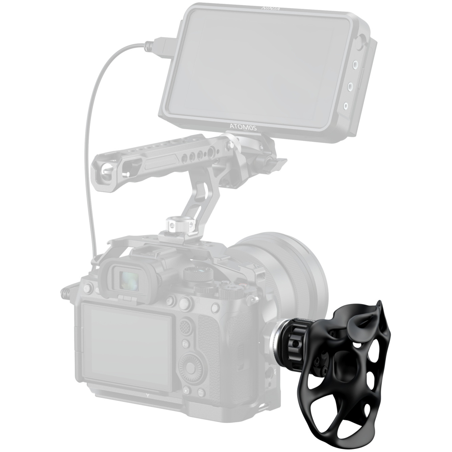 SmallRig Rechter Handgriff ImageGrip Liquid mit ARRI-Rosette 5241
