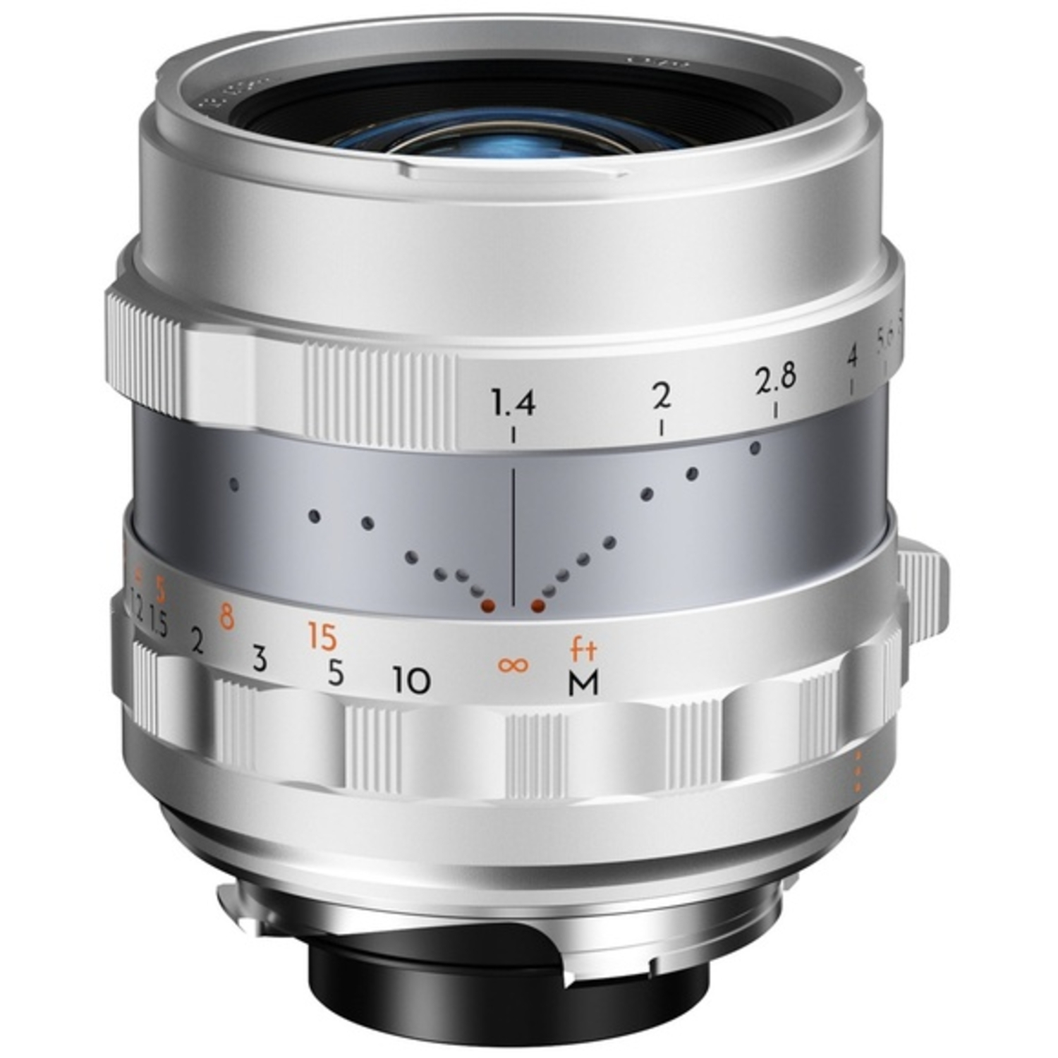 Thypoch Simera 28mm F1.4 Typ II für Leica M-Mount silber