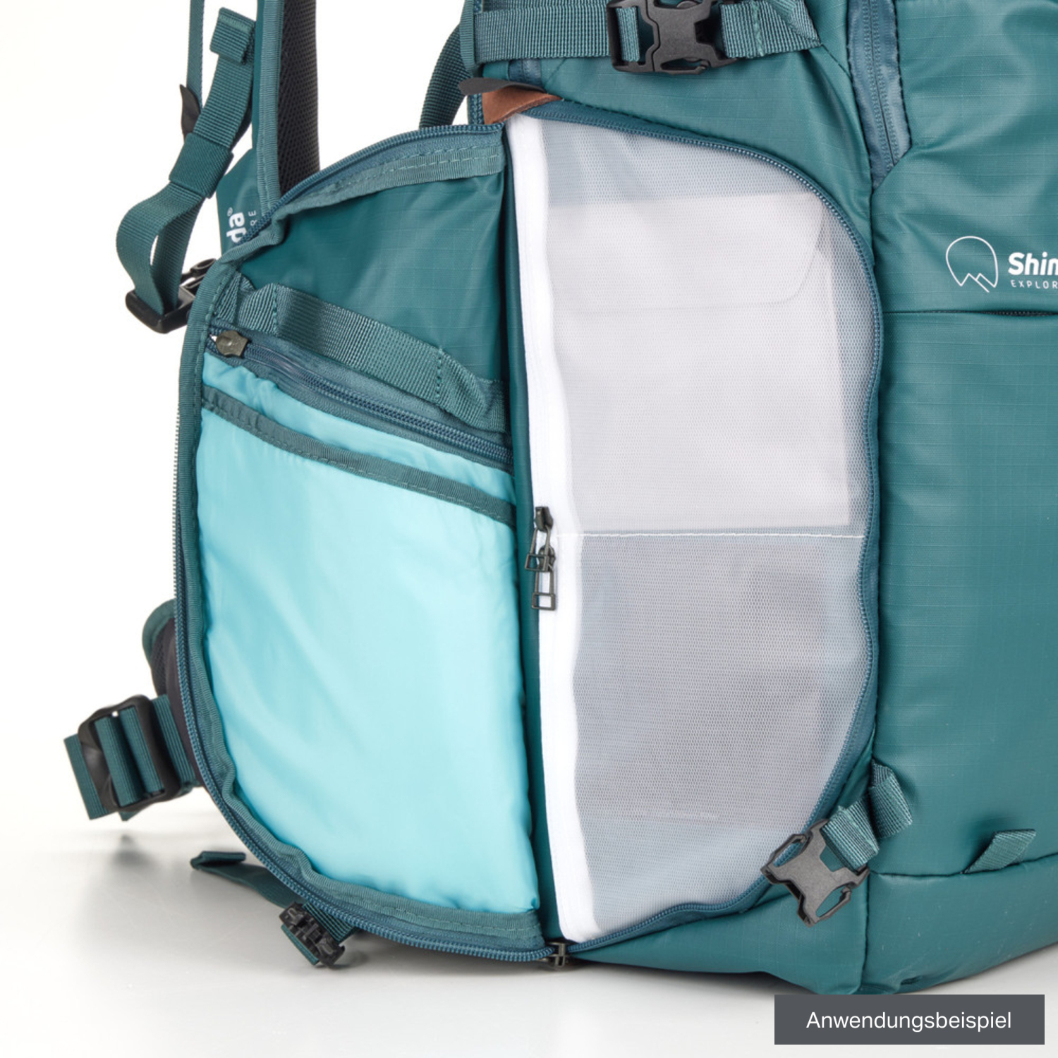 Shimoda Fotorucksack Explore v2 30 Damen mit Mirrorless Core Unit M Teal