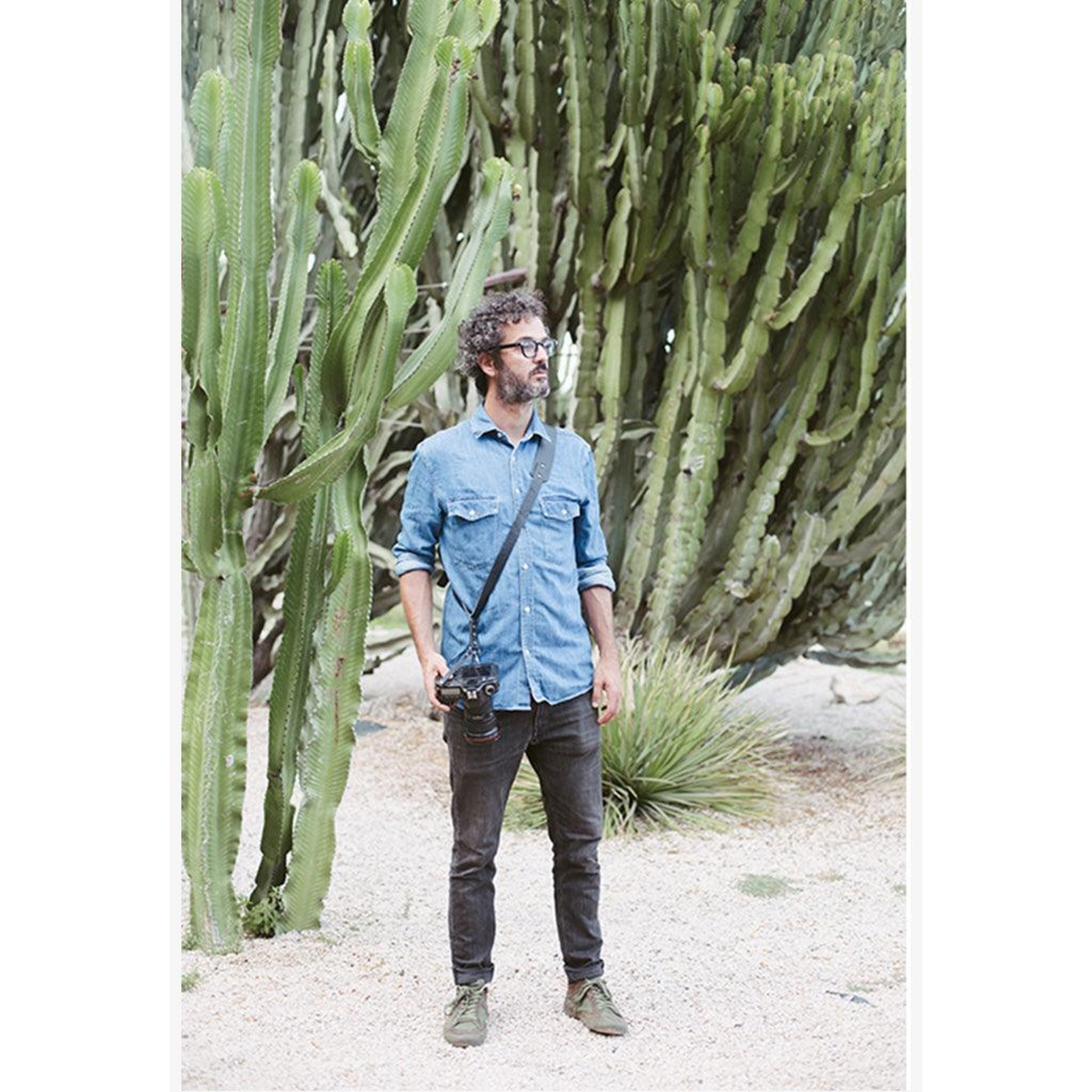 Bronkey Kameragurt Tokyo #601 Sling Large Leder schwarz