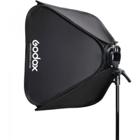 Godox S2 Halterung Bowens + Softbox 60x60cm