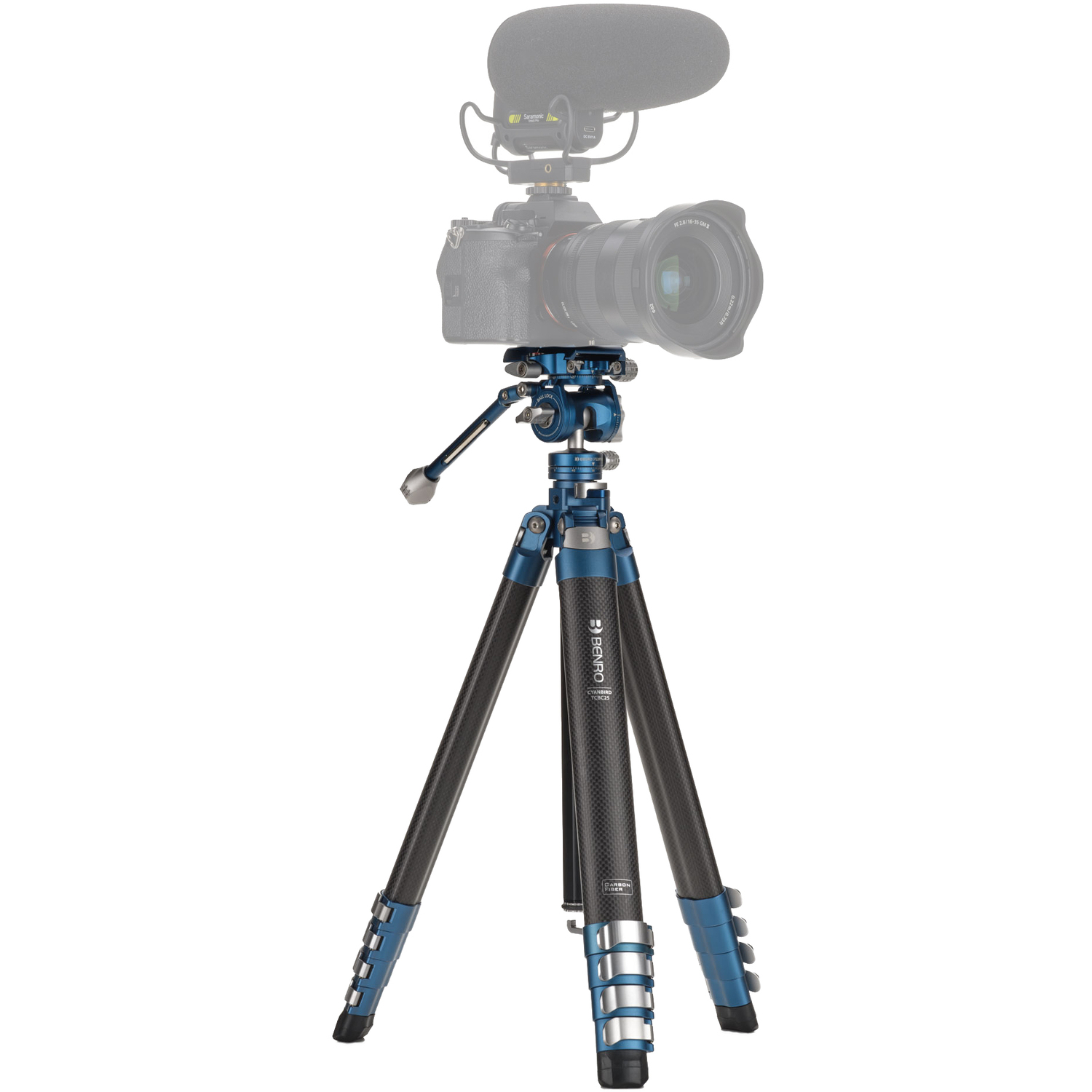 Benro CyanBird CF 2 mit FS20PROC501 Hybrid Foto/Video Kopf