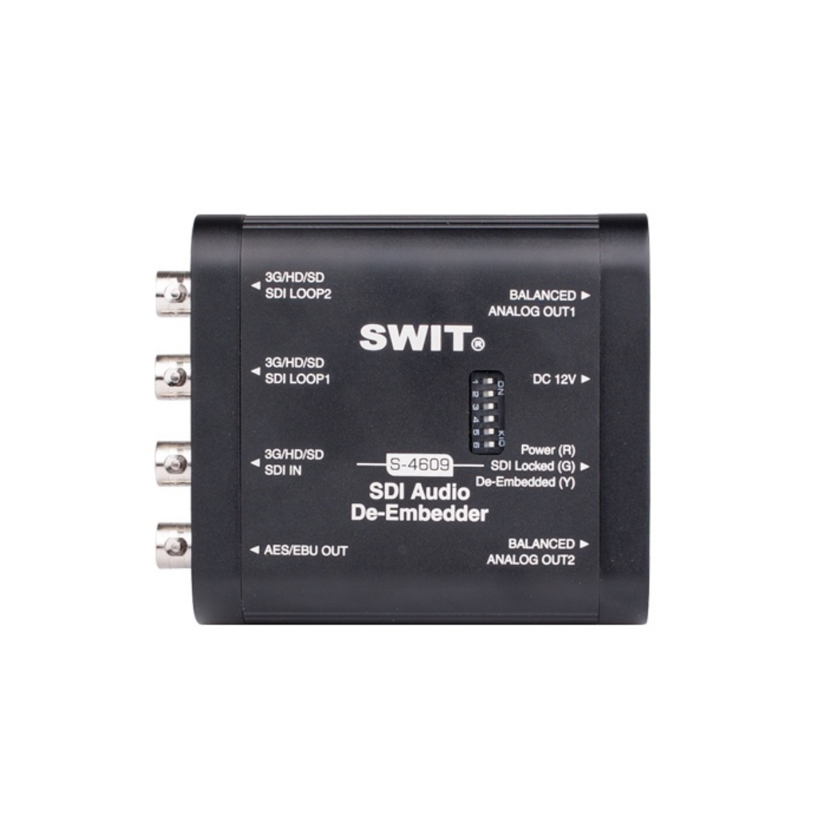 Swit SDI zu Audio De-embedder S-4609