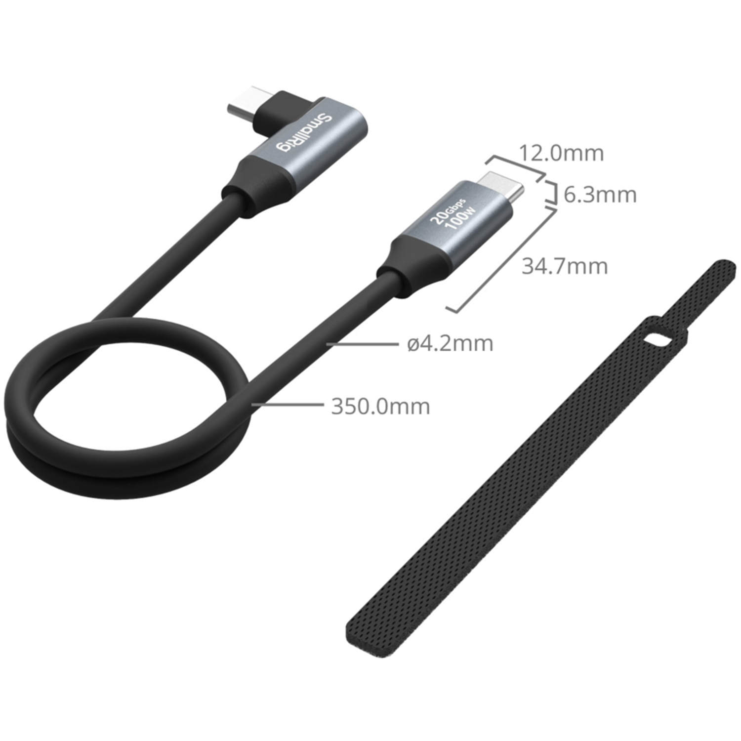 SmallRig Datenkabel USB-C-zu-USB-C 4790 35cm