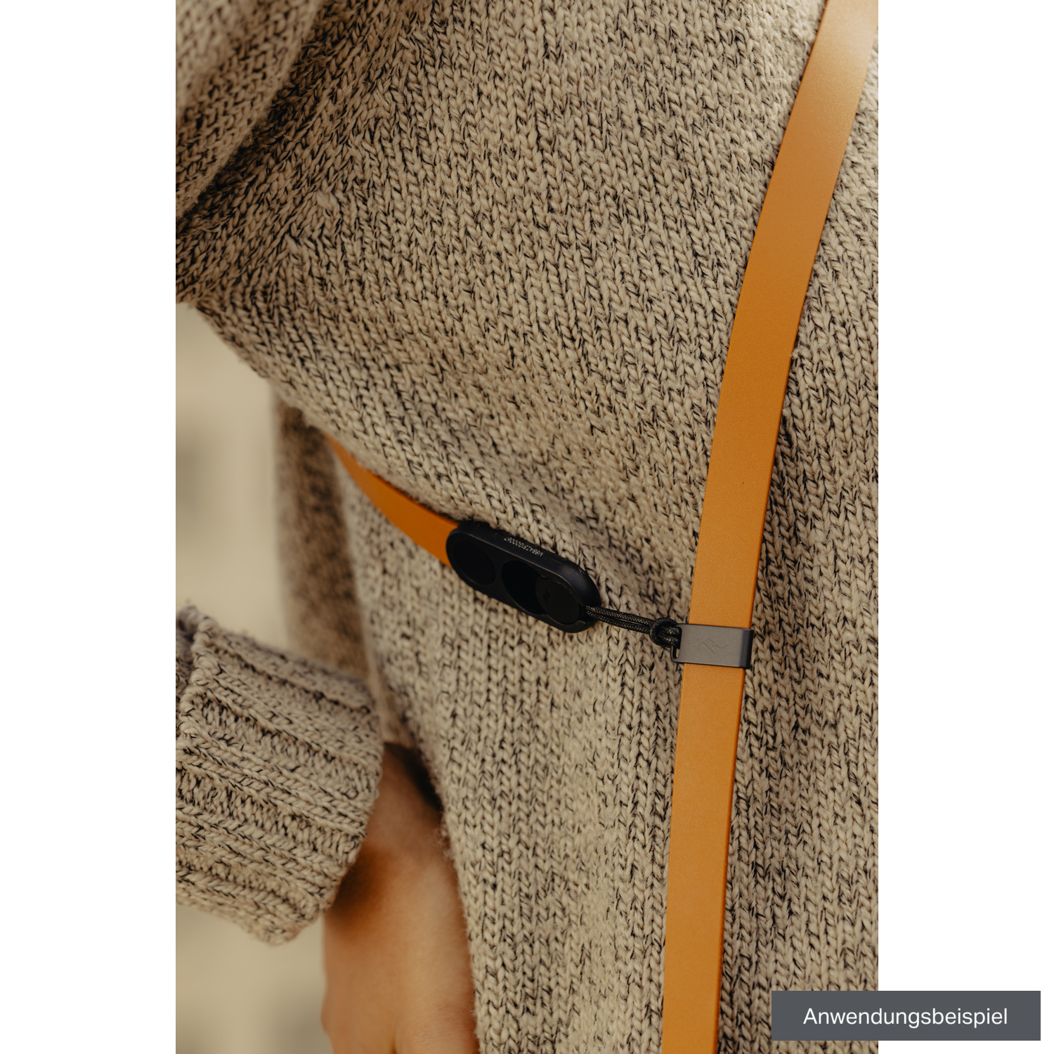 Peak Design Kameragurt Form Leather Standard Amber