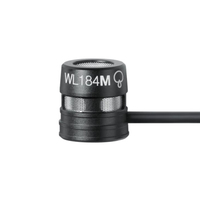 Shure Lavaliermikrofon WL184M mit TA4F-Anschluss schwarz