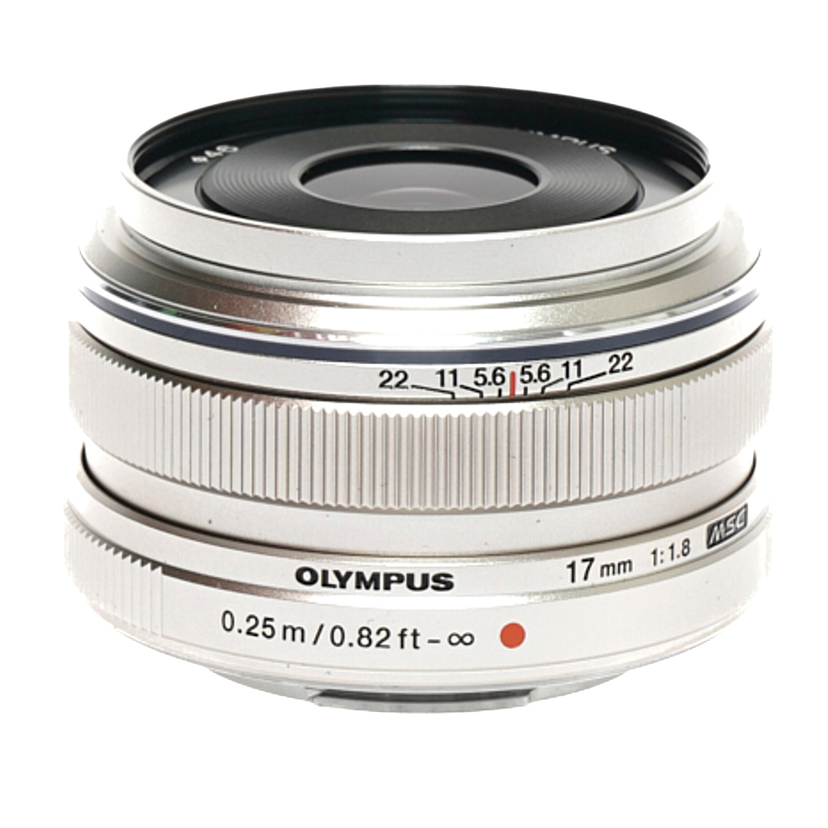 OM System M.Zuiko Digital 17mm F1.8 silber gebraucht