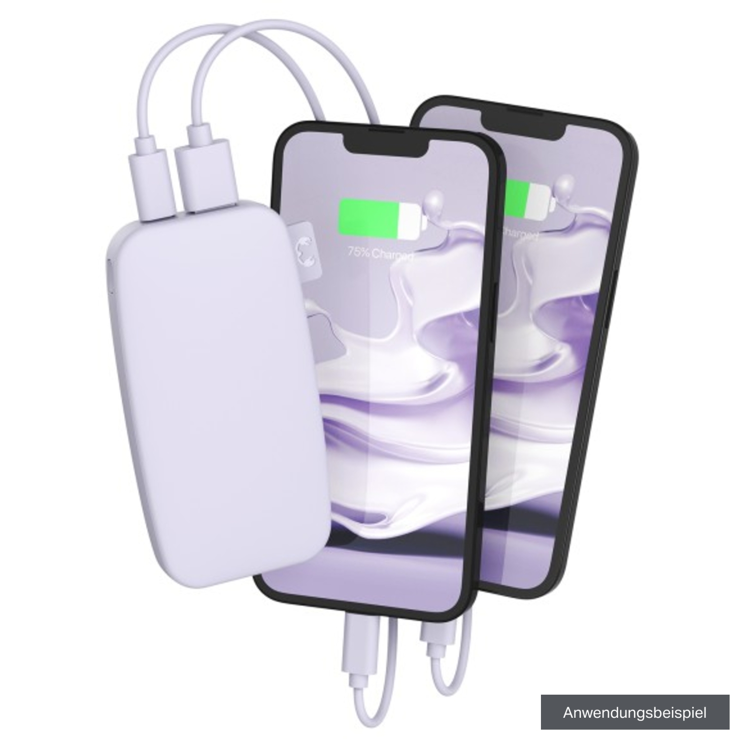 Fresh'n Rebel Powerbank 6000mAh mit USB-C Dreamy Lilac