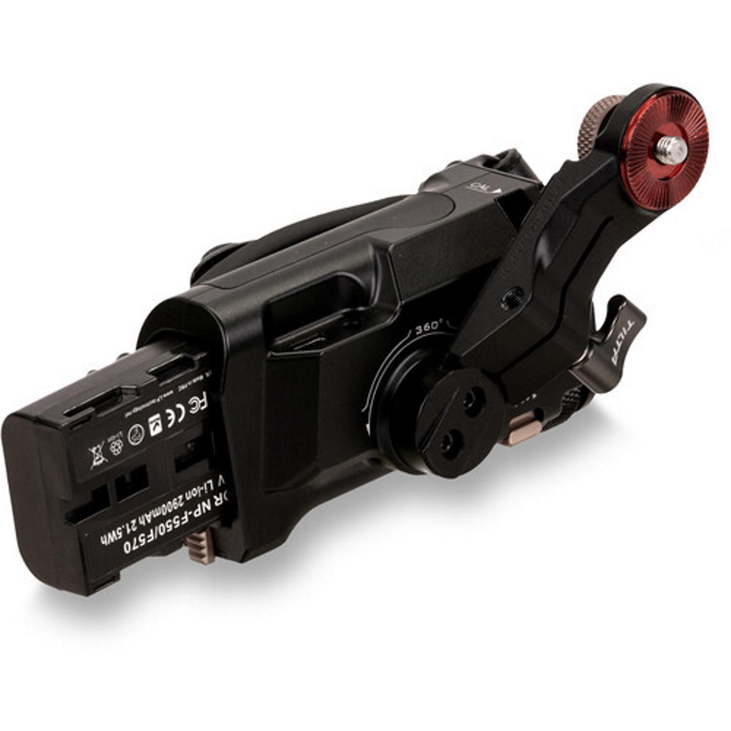 Tilta TA-LFH5-57-B Tiltaing Advanced Focus Griff links (F570 Akku) Type V in Schwarz