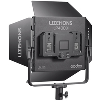 Godox Litemons LP400Bi Zweifarbiges LED-Lichtpanel 2er Kit schwarz