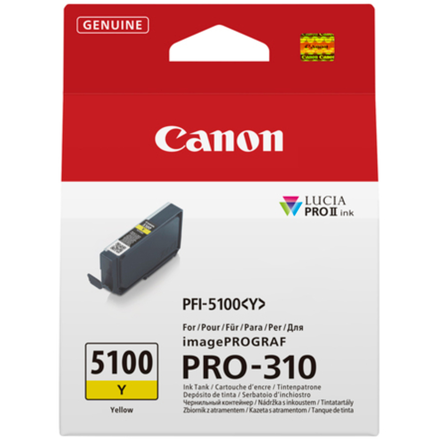 Canon Tinte PFI-5100Y yellow für ImagePROGRAF PRO-310