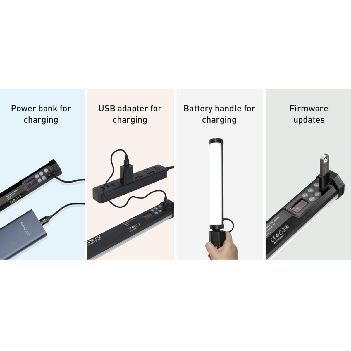 Nanlite Pavotube 6C II mit Akku