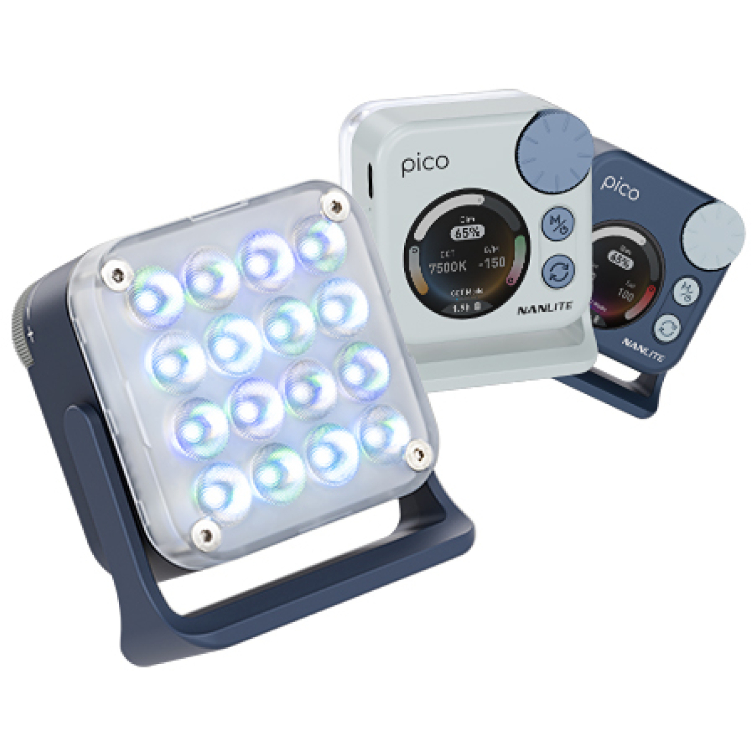 Nanlite Mini-Taschenleuchte pico mintblau