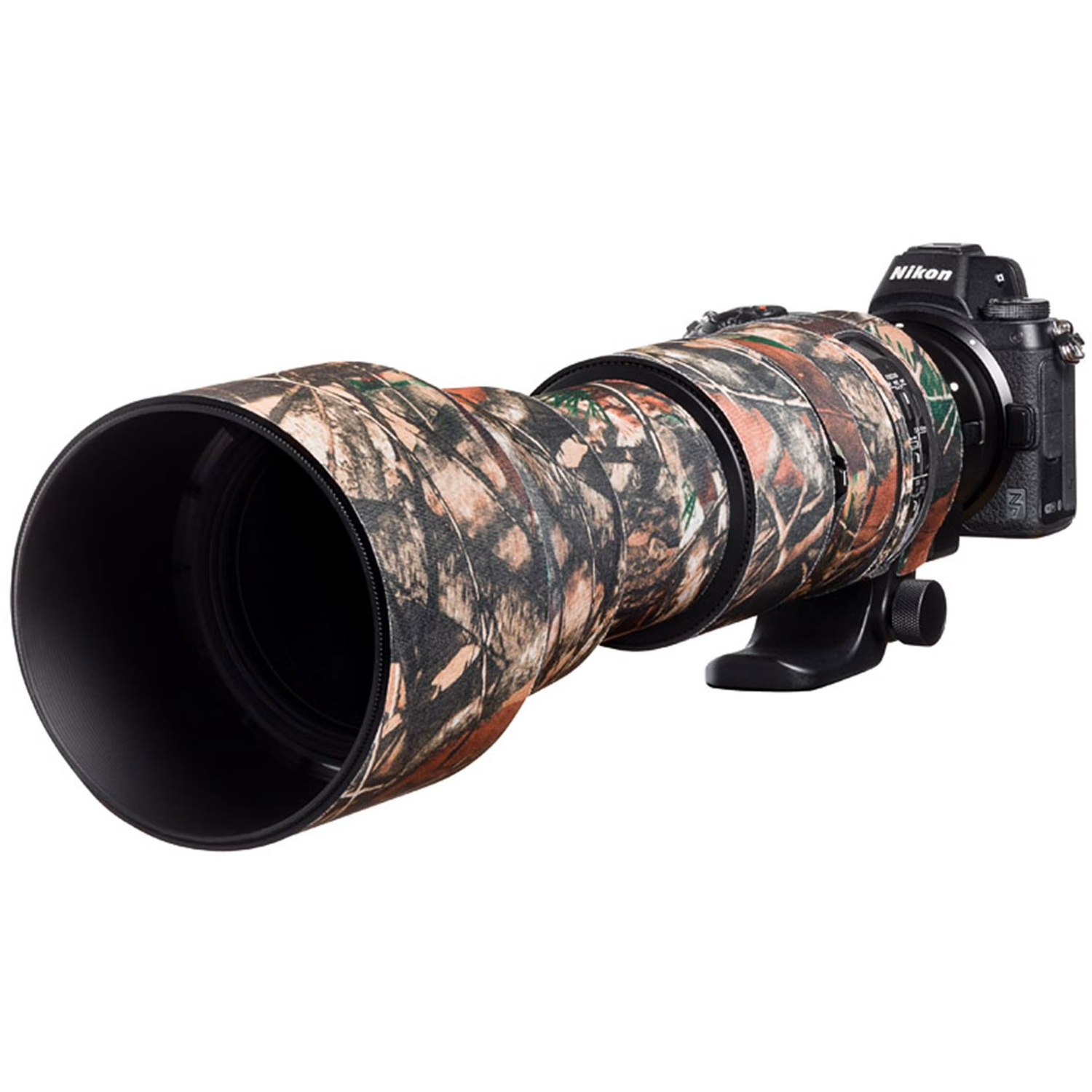 easyCover Lens Oak Objektivschutz für Sigma 150-600mm f/5-6.3 DG OS HSM Contemporary Wald Camouflage