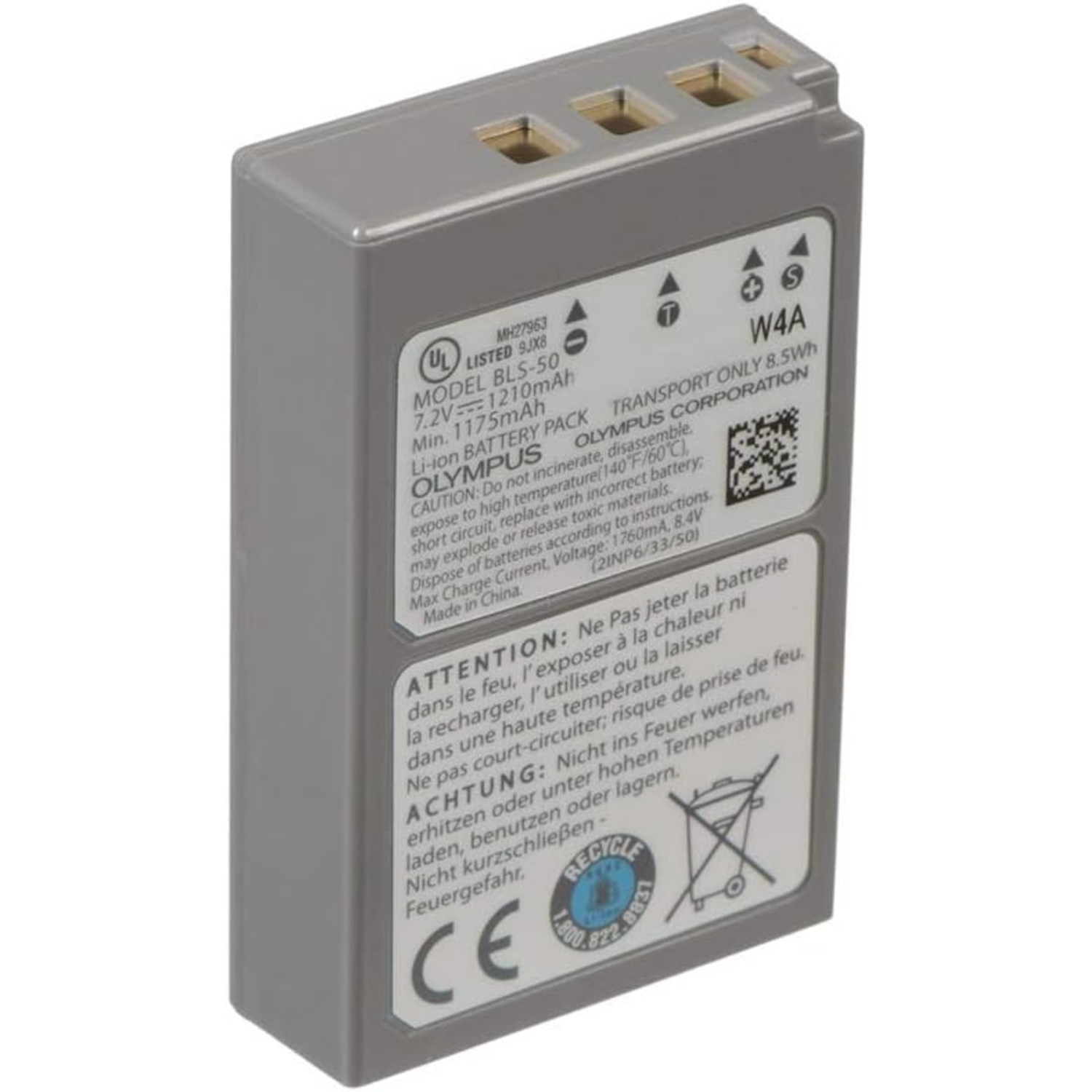 OM System Li-Ion Akku BLS-50