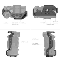 SmallRig Cage 3594 für Sony Alpha 7S III / Alpha 7 IV / Alpha 7R IV / Alpha 1 mit VG-C4EM Batteriegriff