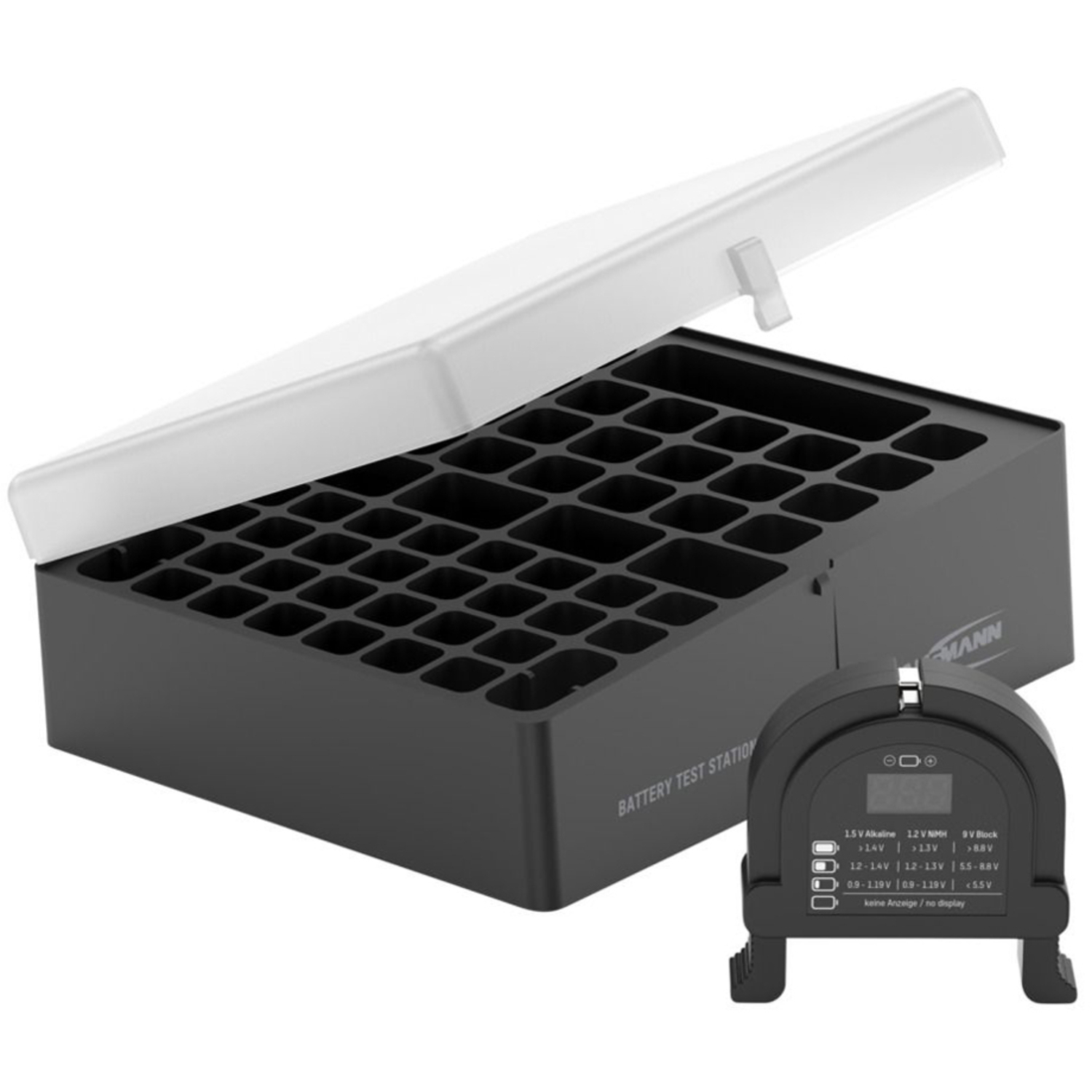 Ansmann Batteriebox 52 mit Batterietester