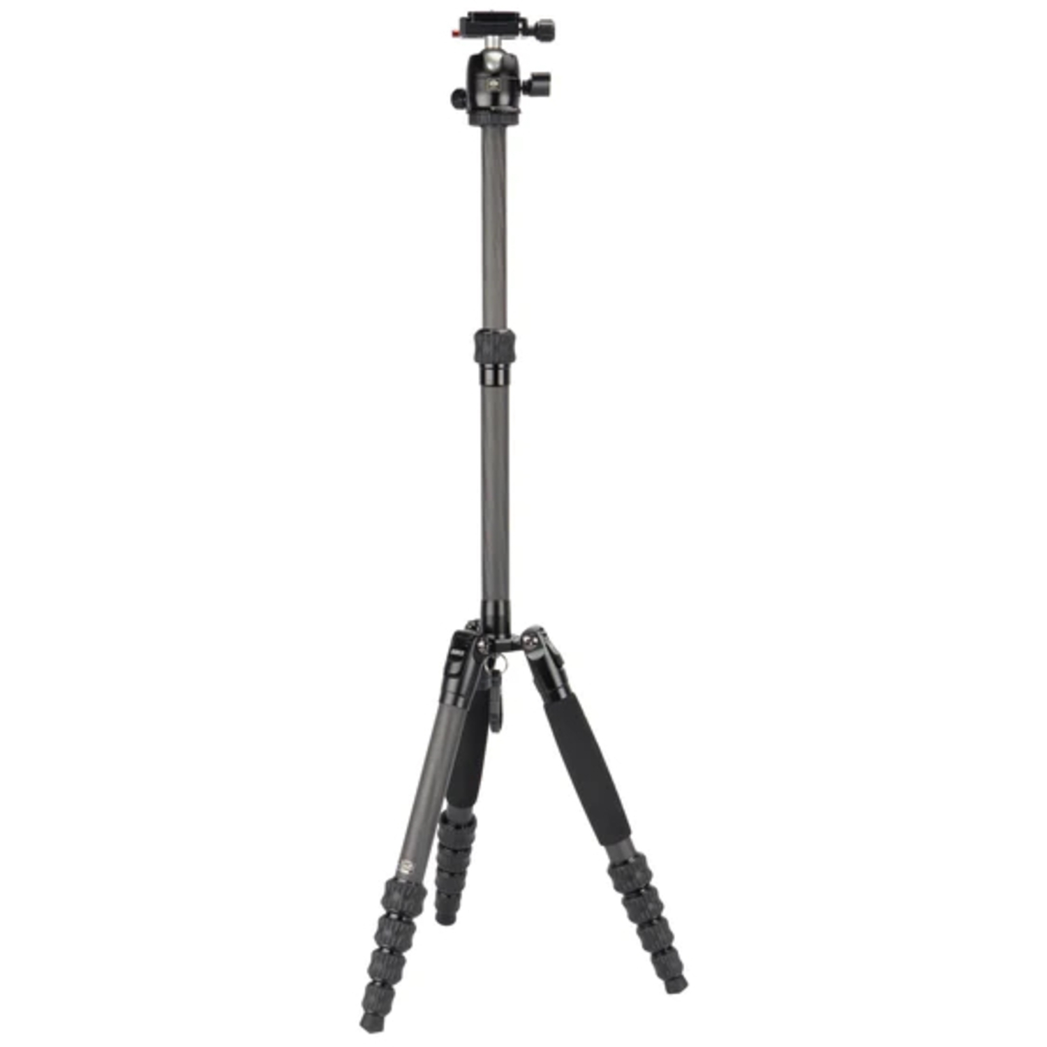 Sirui Traveler 5CX Reise Dreibeinstativ Carbon + B-00K Kugelkopf, schwarz