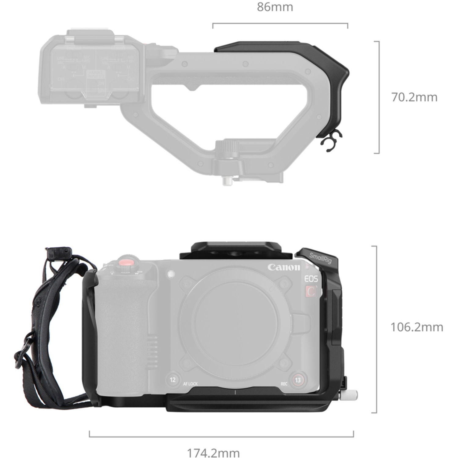 SmallRig Cage Kit 5657 für Canon EOS C50