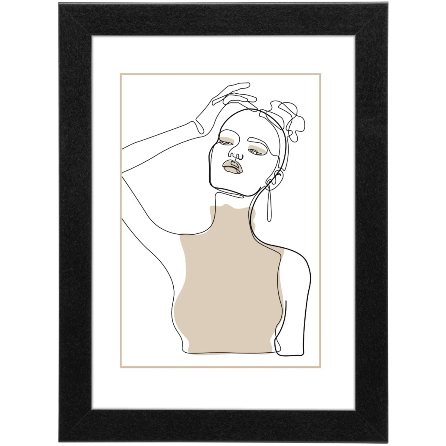 Hama Holzrahmen Kopenhagen 15x20cm Schwarz