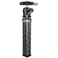 Leofoto Tischstativ MT-02C mit Kopf LH-22 Schwarz