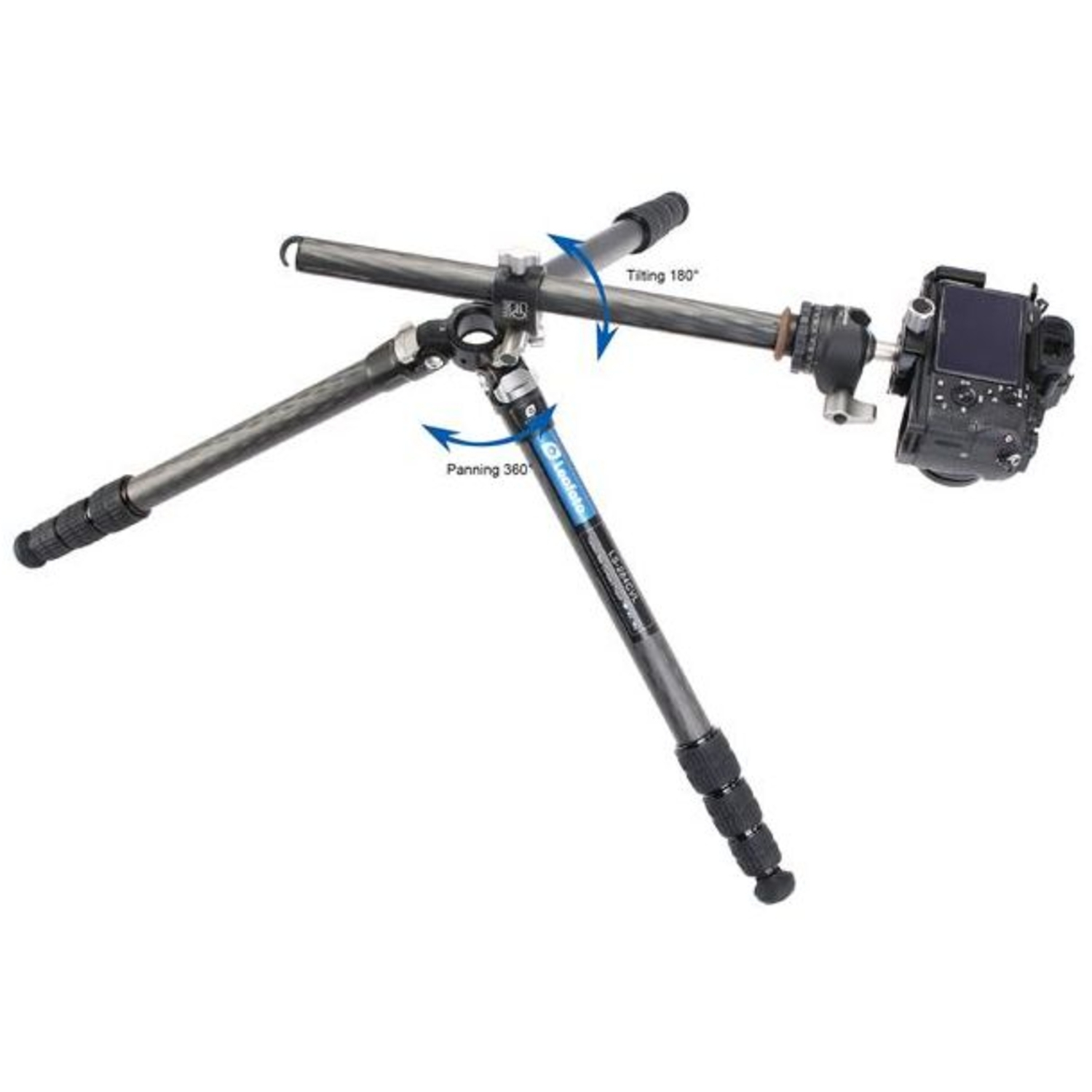 Leofoto LS-284CVL Carbon-Dreibeinstativ